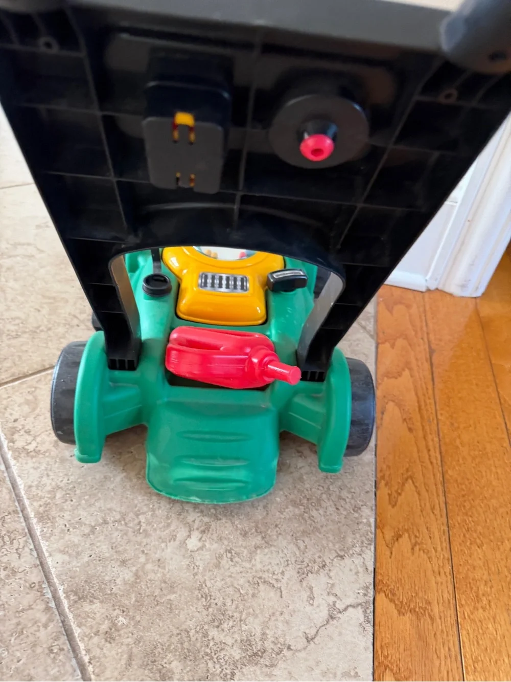 Little Tikes Plastic Green Push Lawn Mower Toy with Interactive Play Panel Kids